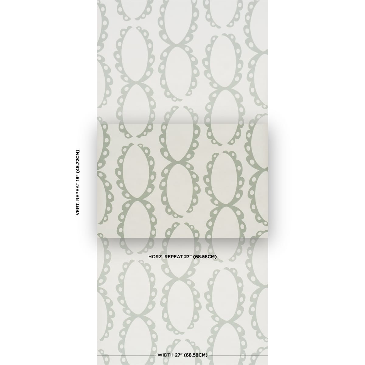 THE-SAINTS-COOL-GREEN-SCHUMACHER-5018382 - Schumacher Wallpaper