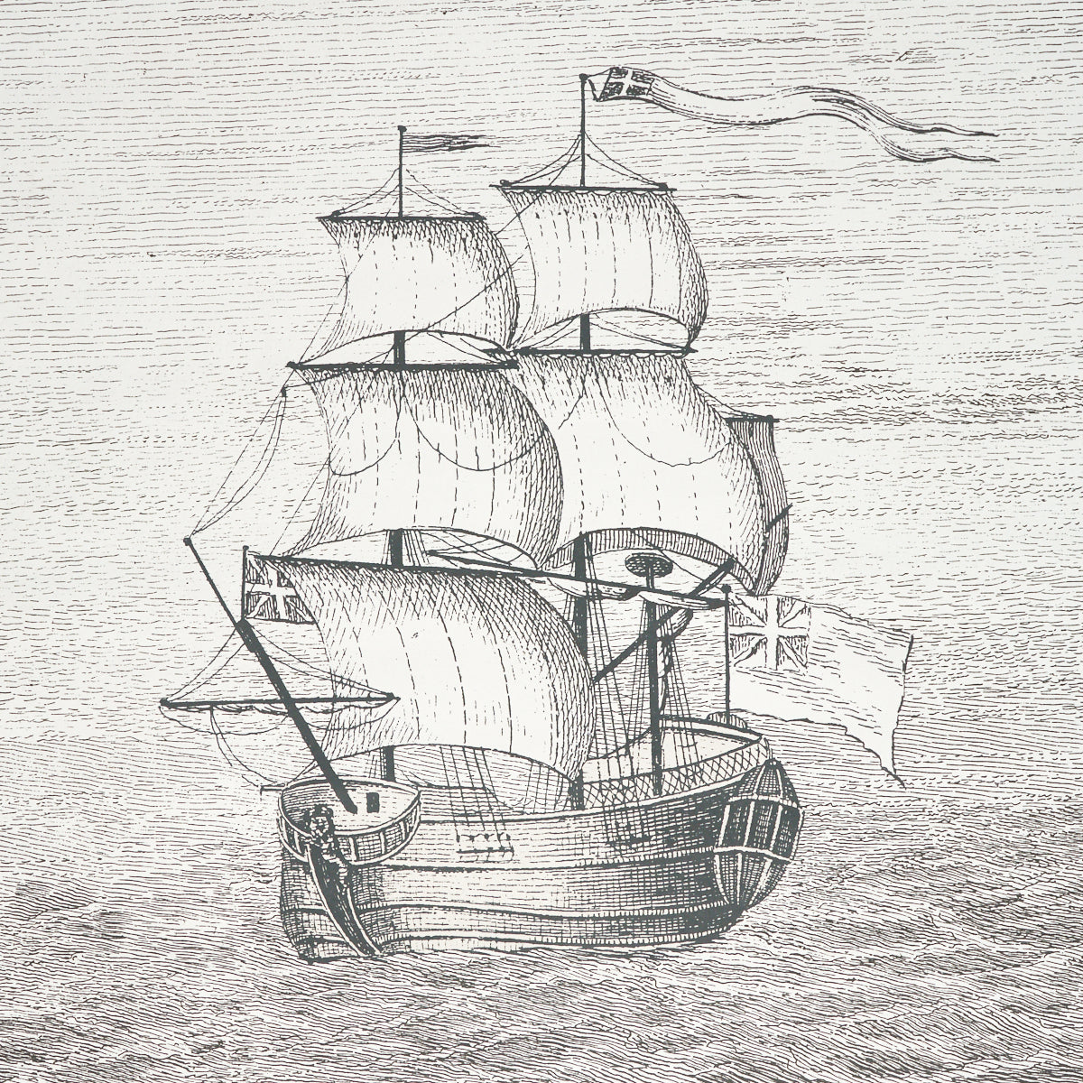 Philadelphia Harbor 3 Panel Set - Black - Schumacher 5018390 Wallpaper - Schumacher Wallpaper