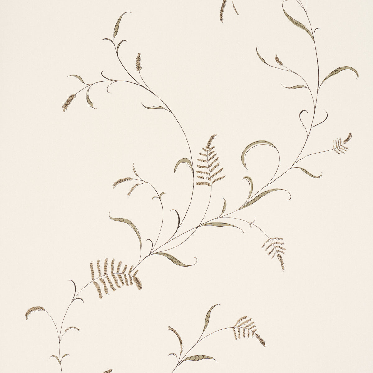 Winding Wheat - Neutral - Schumacher 5018430 Wallpaper - Schumacher Wallpaper