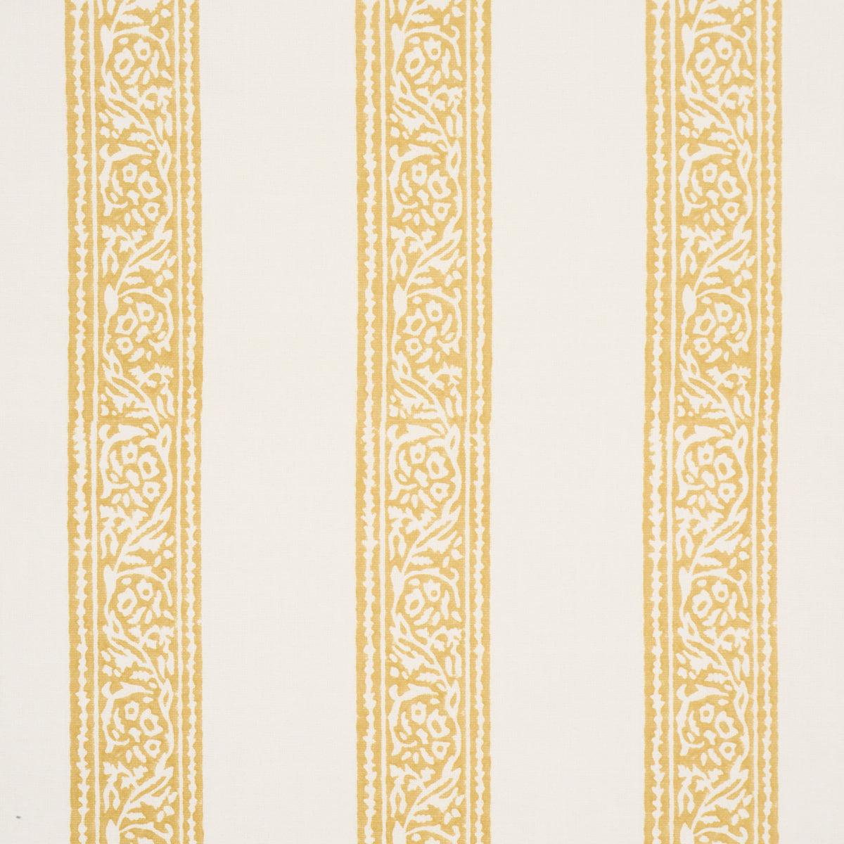 Schumacher Mahdavi Stripe wallpaper in Yellow, 5018451 — view 3 - Schumacher Wallpaper