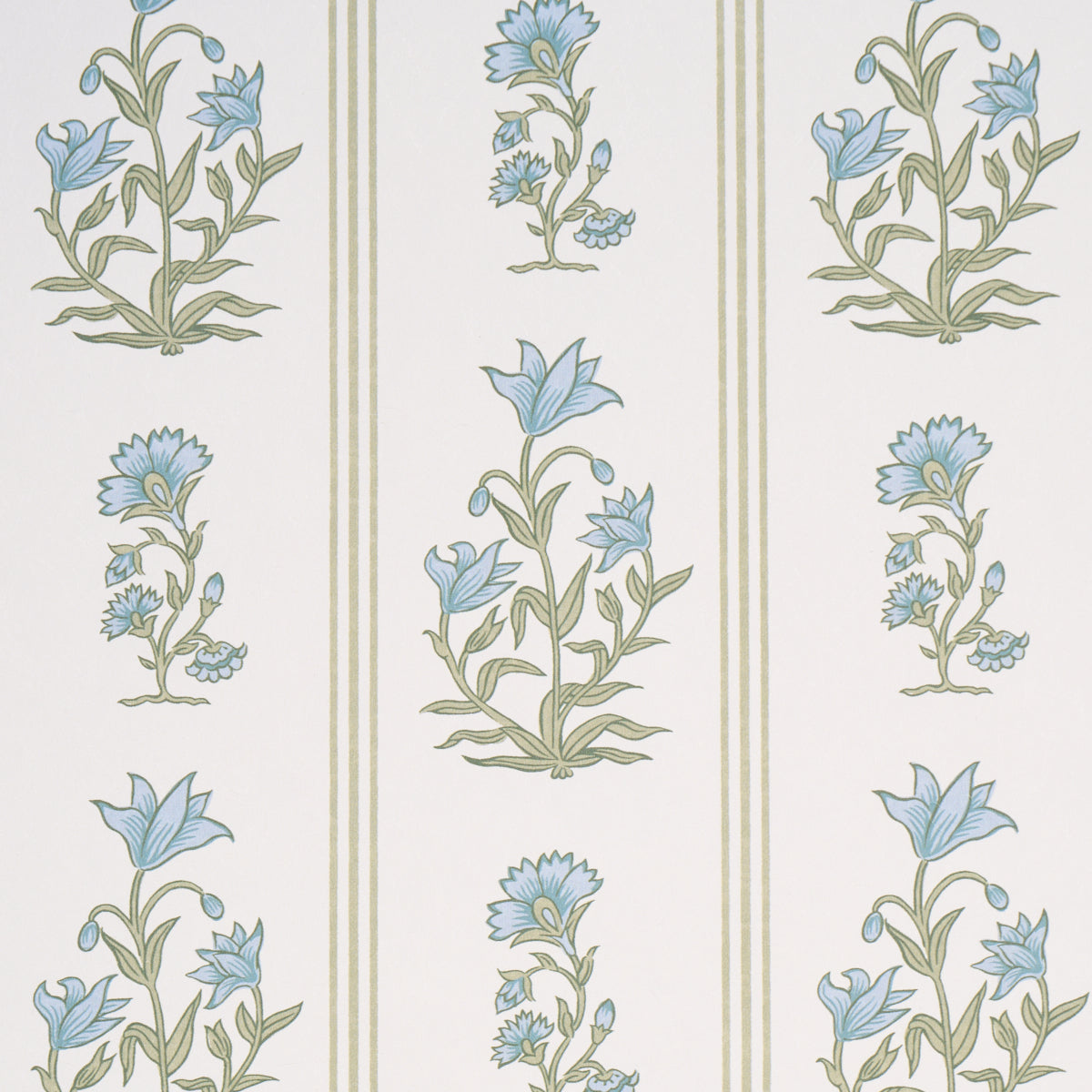Schumacher Ellora wallpaper in Leaf, 5018470 — view 3 - Schumacher Wallpaper