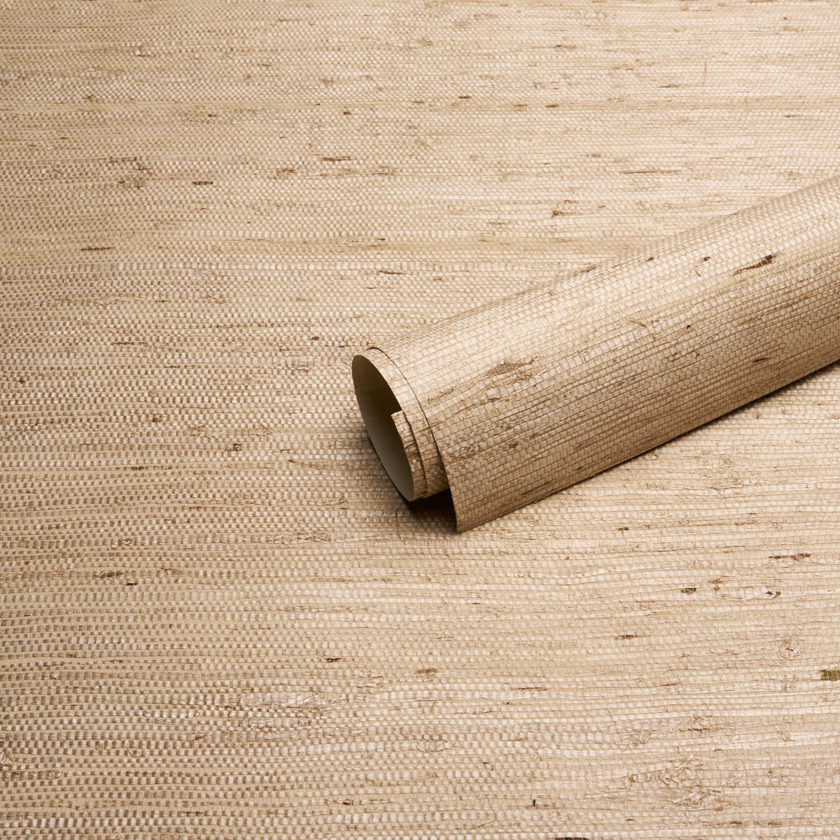 Schumacher Han Arrowroot wallpaper in Taupe, 5018511 — view 3 - Schumacher Wallpaper