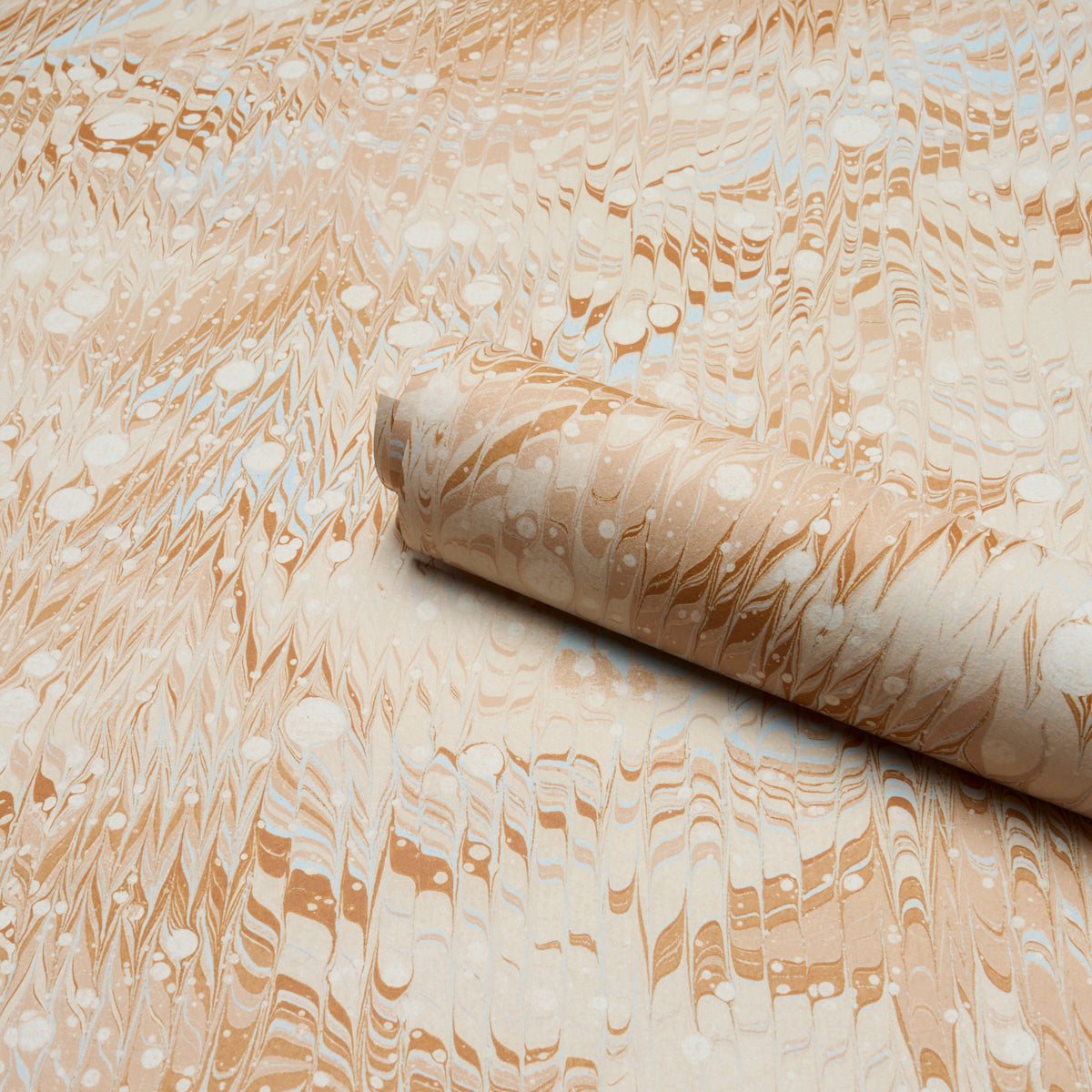 Schumacher Mesmeric wallpaper in Sand, 5018590 — view 4 - Schumacher Wallpaper