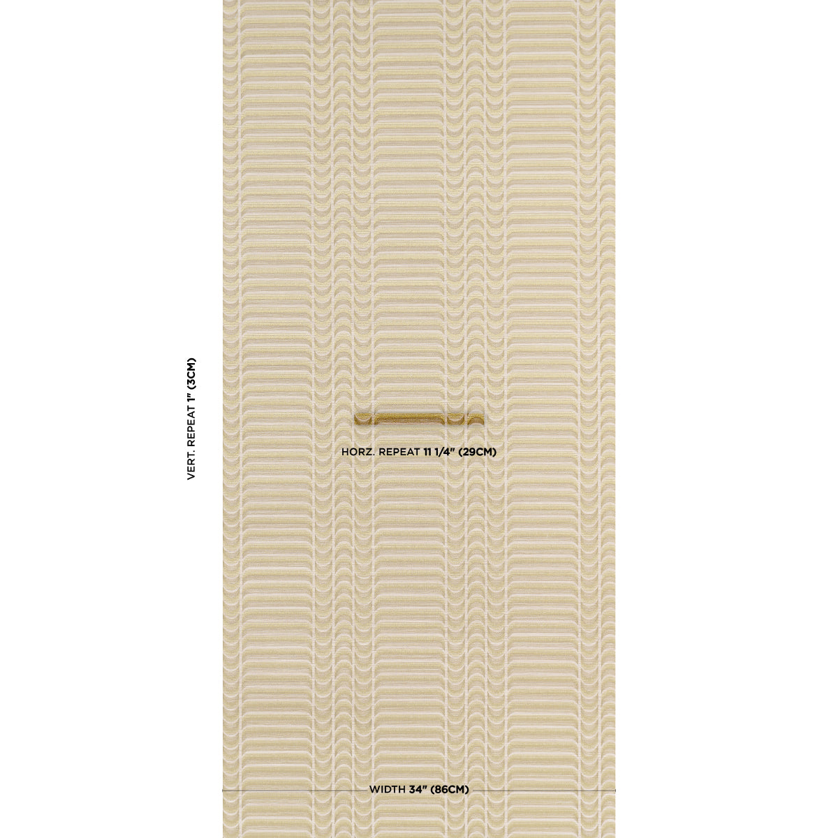 Schumacher Stay In Tune wallpaper in Chartreuse, 5018601 — view 2 - Schumacher Wallpaper