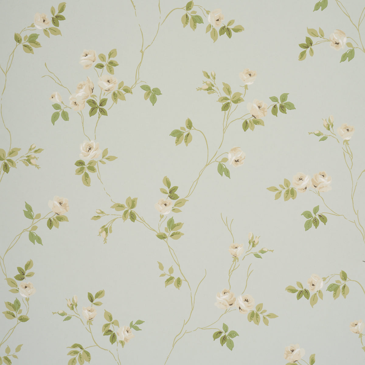 Schumacher Lady Of Shalott wallpaper in Aqua, 5018660