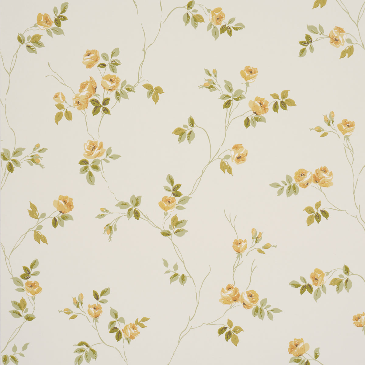 Schumacher Lady Of Shalott wallpaper in Marigold, 5018662 - Schumacher Wallpaper