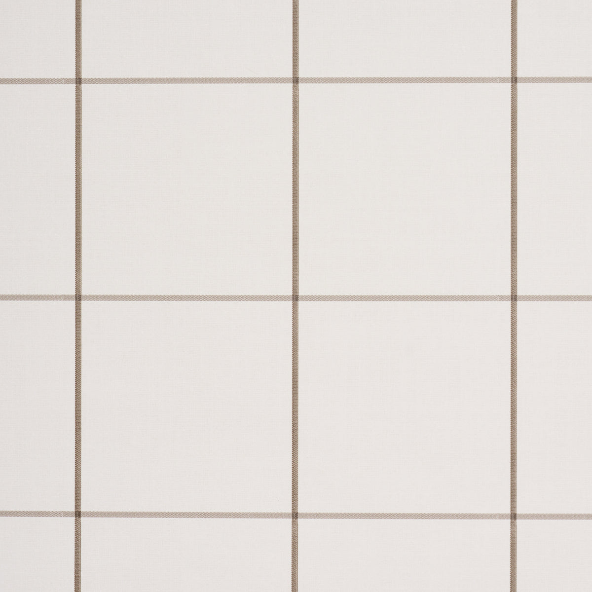 Schumacher Woodman Check wallpaper in Berber Brown, 5018700 — view 3 - Schumacher Wallpaper