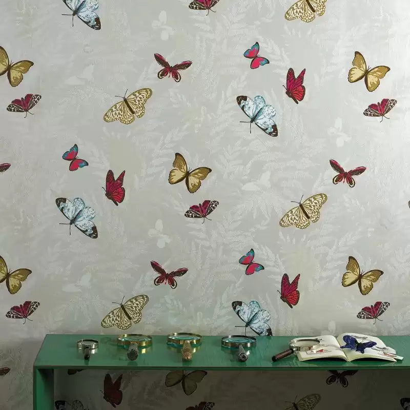 Lombardia Farfalla - Nina Campbell - NCW4010-02 Wallcovering