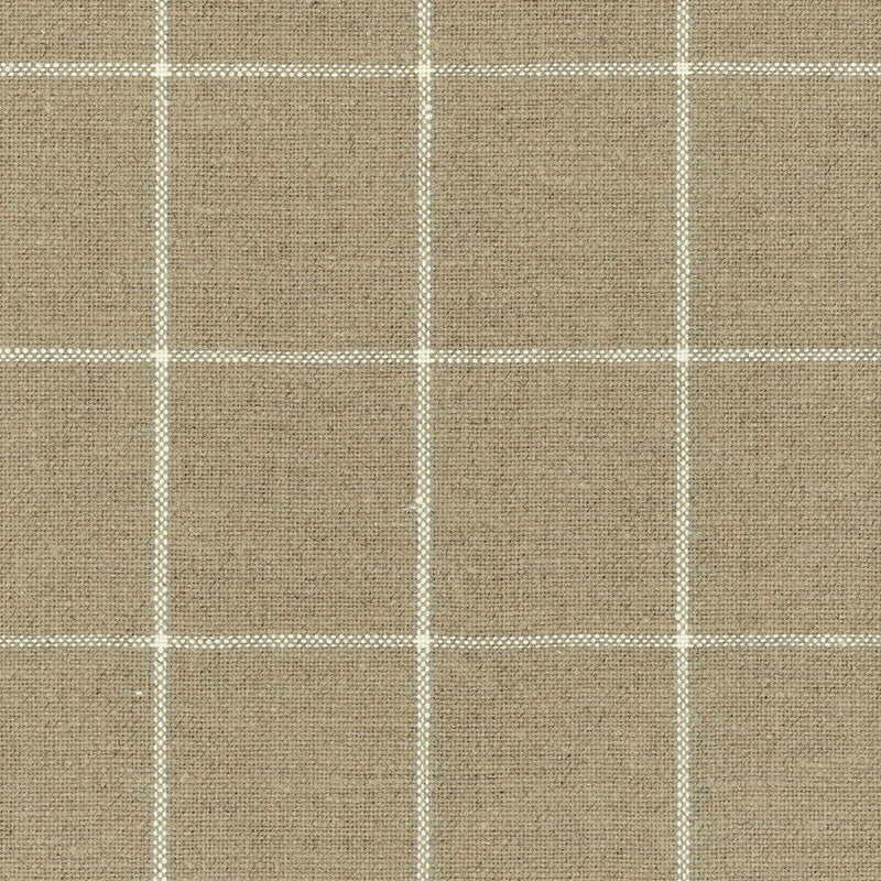 GLENARIFF-LINEN-CHECK-NATURAL-SCHUMACHER-62110