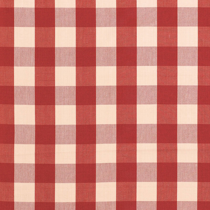 CAMDEN-COTTON-CHECK-RED-SCHUMACHER-63034