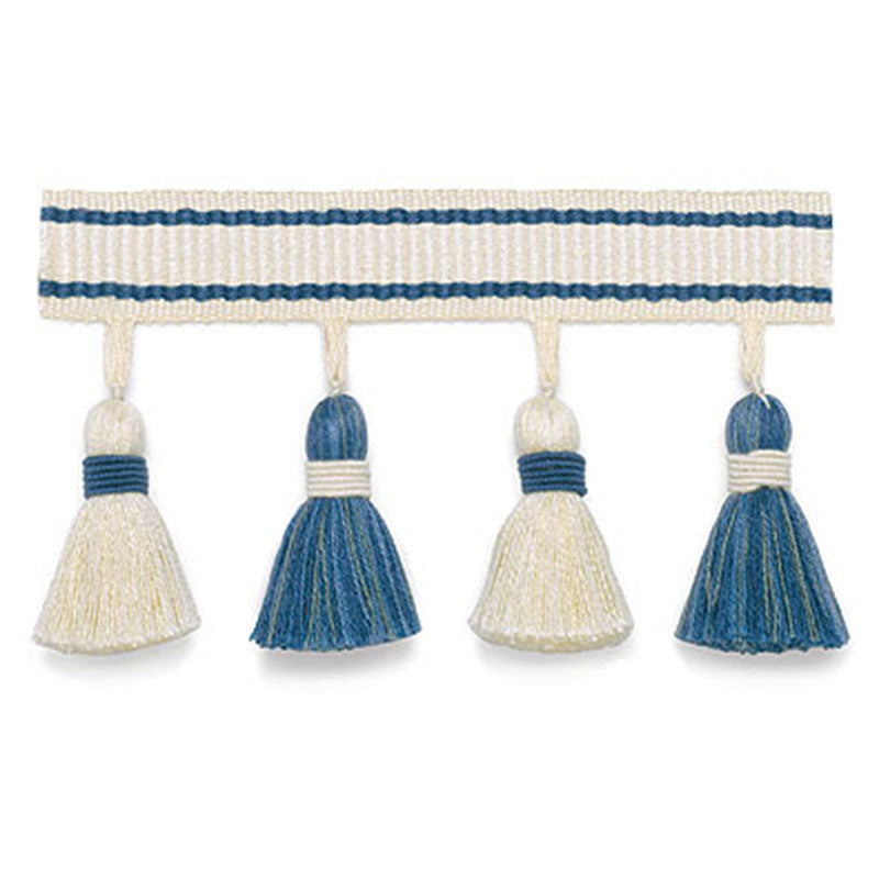 MERIDA-TASSEL-FRINGE-MARINE-SCHUMACHER-63080 - Schumacher Trim