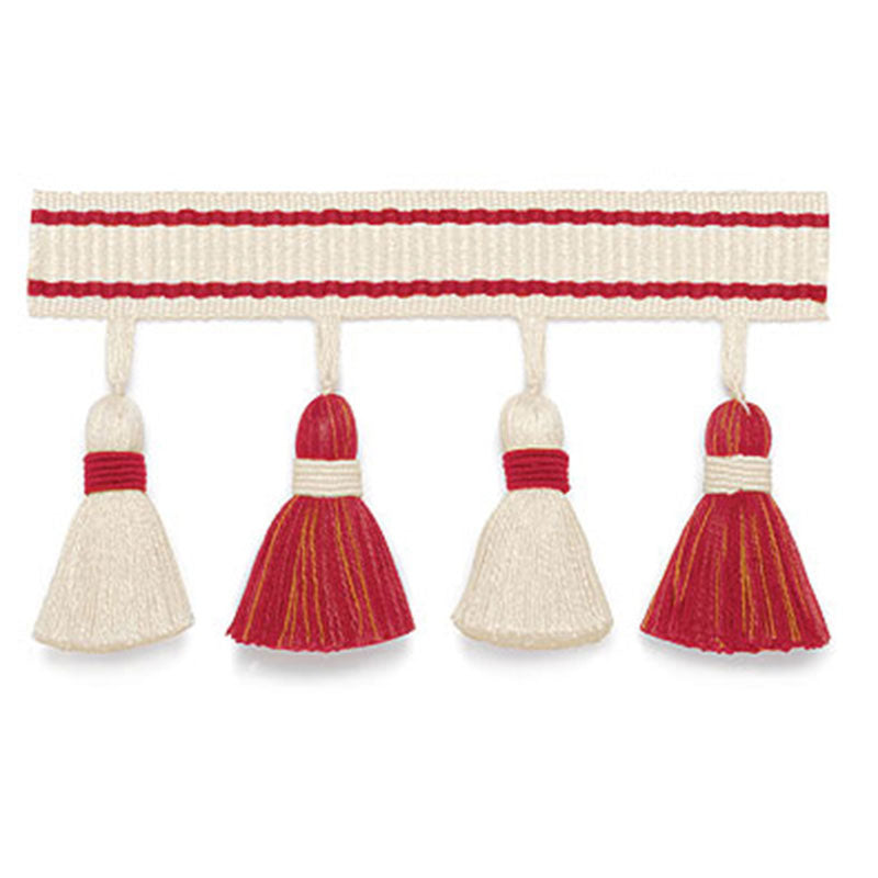 MERIDA-TASSEL-FRINGE-CORAL-SCHUMACHER-63082 - Schumacher Trim