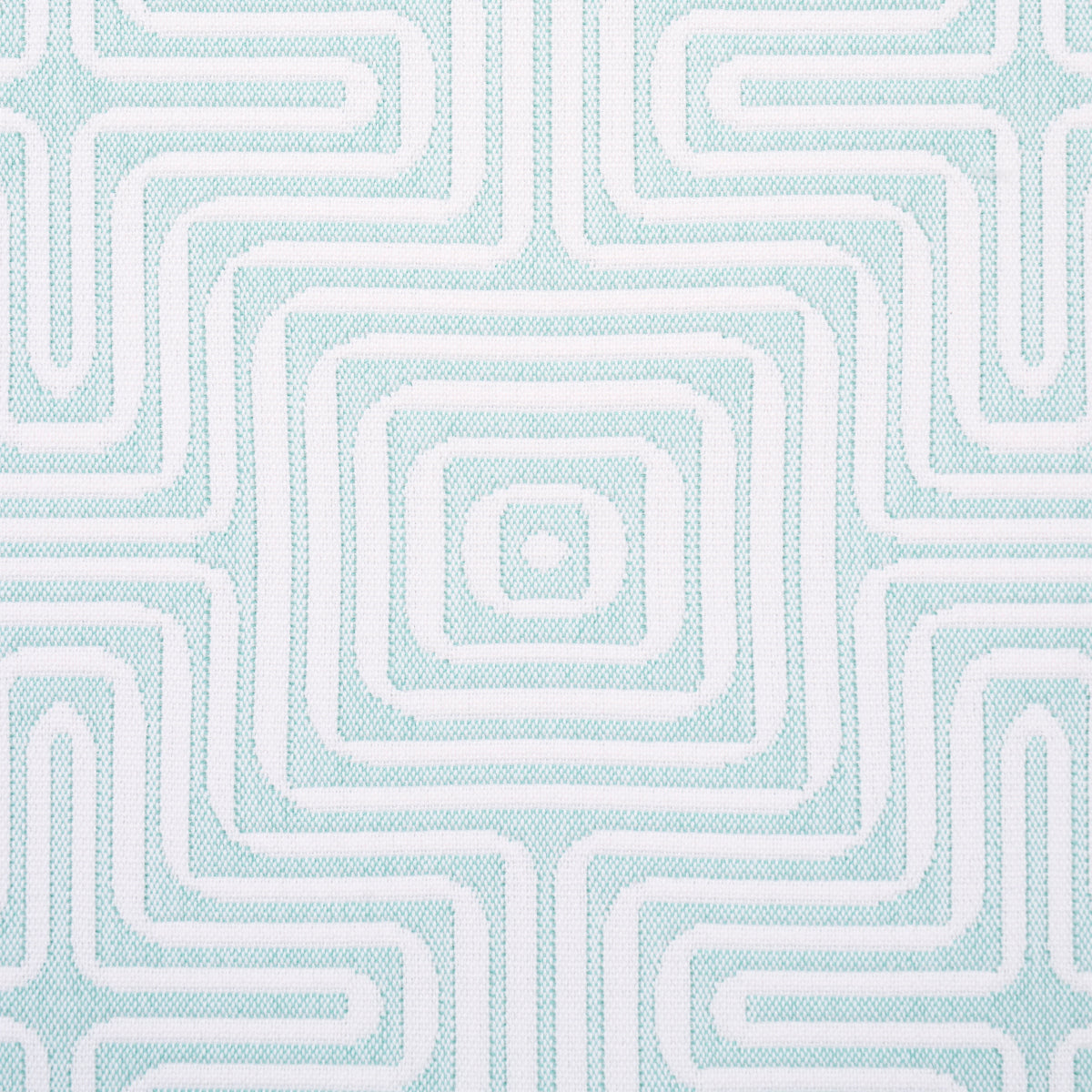 AMAZING-MAZE-INDOOR-OUTDOOR-AQUA-BREEZE-SCHUMACHER-65326 - Schumacher Fabric