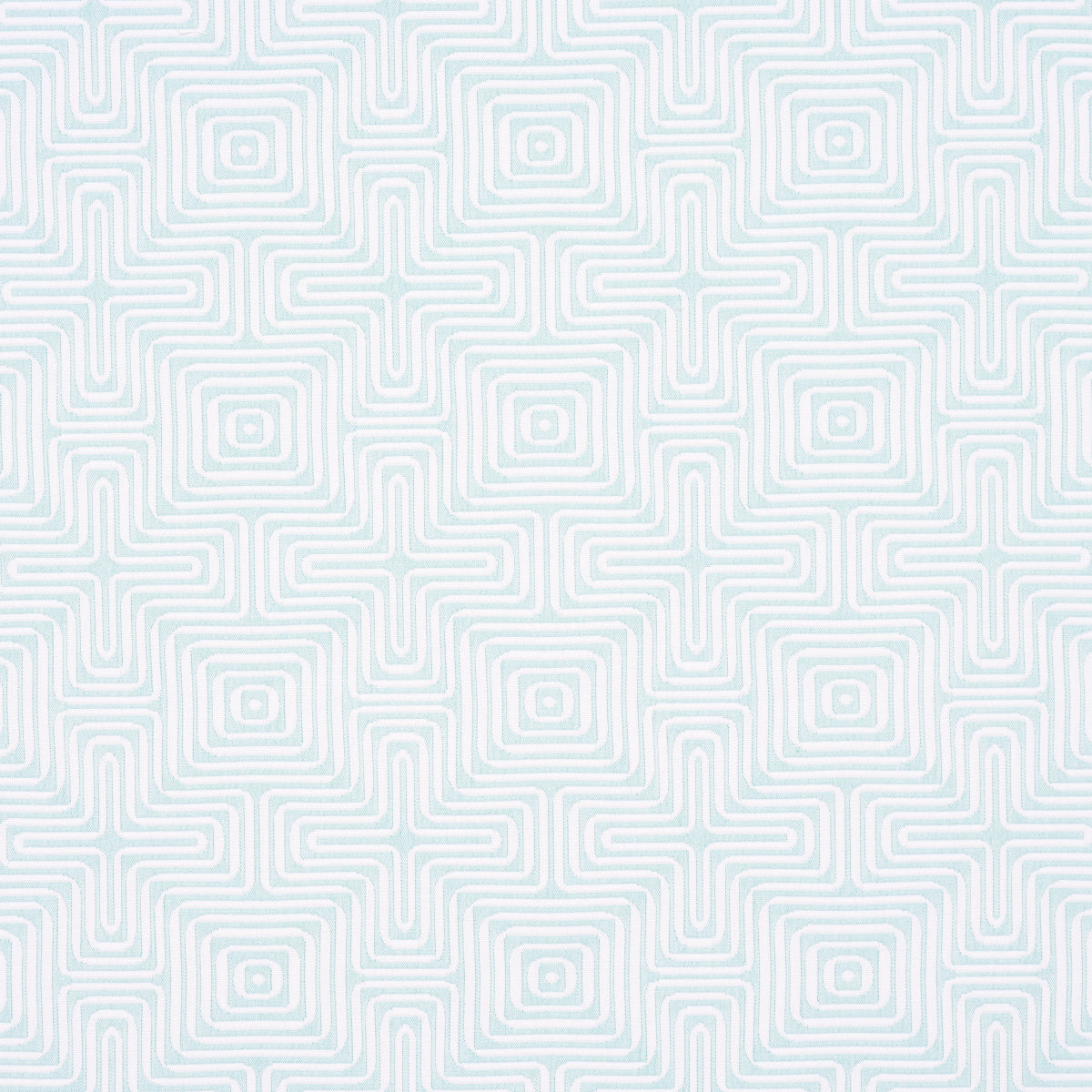 AMAZING-MAZE-INDOOR-OUTDOOR-AQUA-BREEZE-SCHUMACHER-65326 - Schumacher Tela