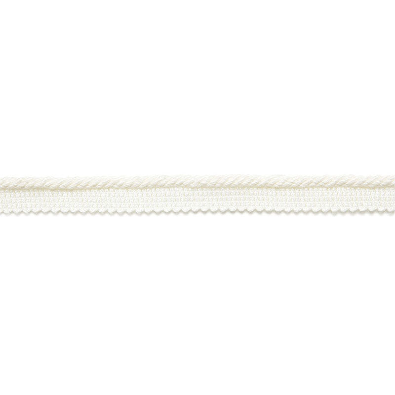 AIMEE-LINEN-LIPCORD-BLANC-SCHUMACHER-65430 - Schumacher Trim
