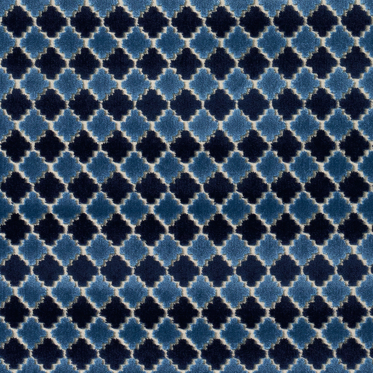 MARRAKESH-VELVET-INDIGO-SCHUMACHER-65645 - Schumacher Fabric