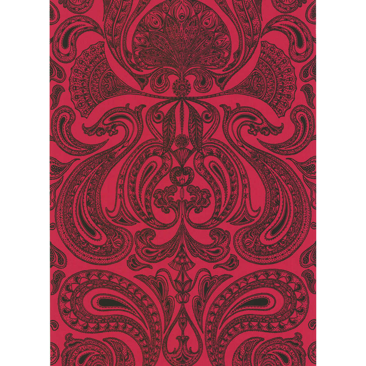 Malabar - Red/Bla - COLE & SON Wallpaper