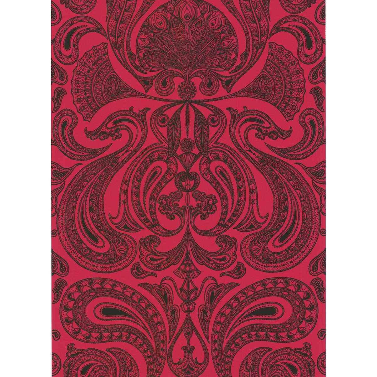 661008Cs0 Malabar Red Bla Cole Son Wallpaper - COLE & SON Wallpaper