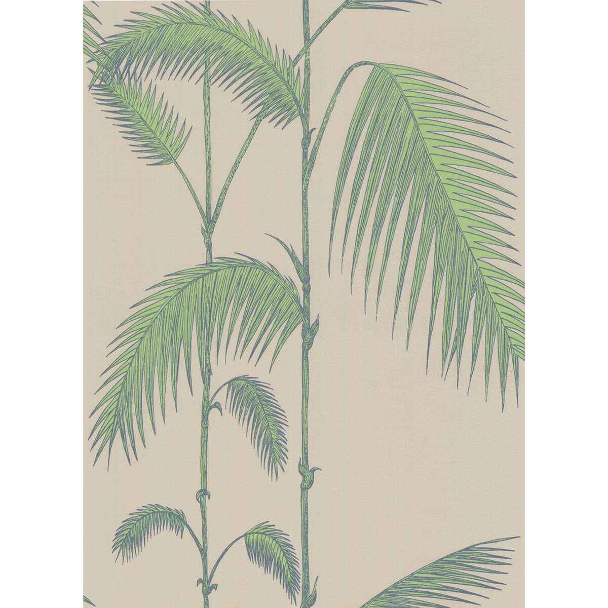 662011Cs0 Palm Leaves Taupe G Cole Son Wallpaper