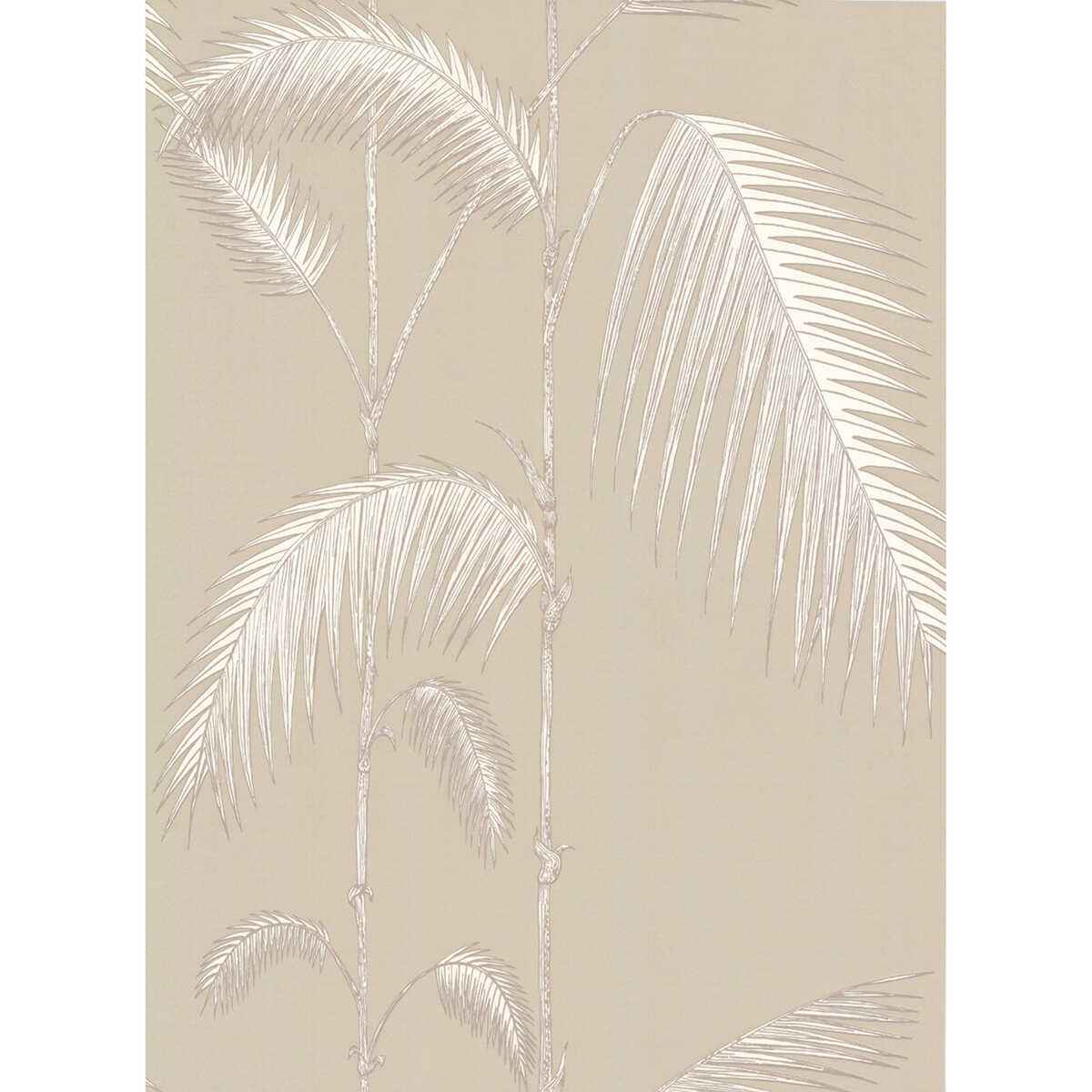 662013Cs0 Palm Leaves Taupe W Cole Son Wallpaper
