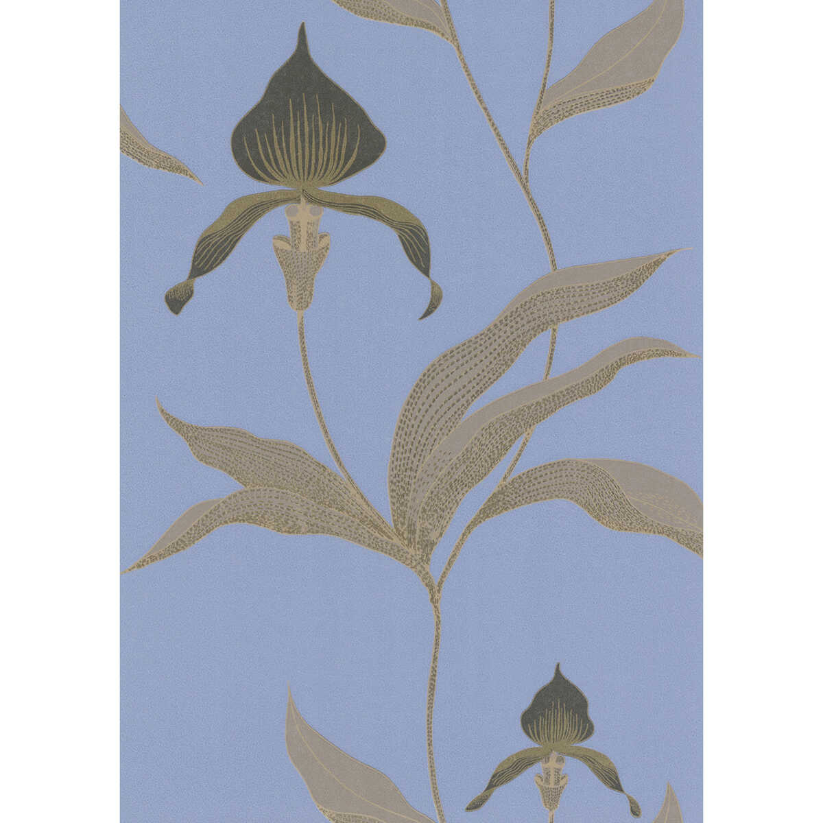 Orchid - Blue/Bl - COLE & SON Wallpaper