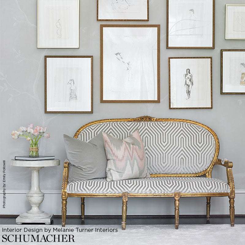 VANDERBILT-VELVET-DOVE-SCHUMACHER-66190 - Schumacher Fabric