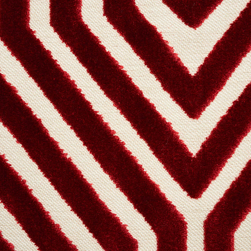 VANDERBILT-VELVET-GARNET-SCHUMACHER-66196 - Schumacher Fabric