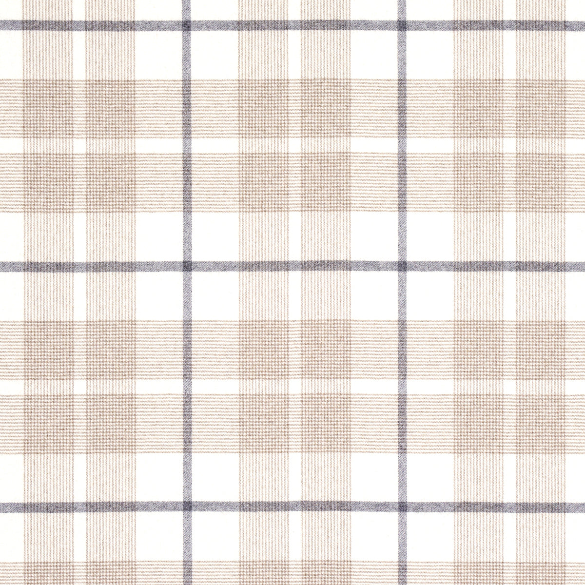 MONTANA-WOOL-PLAID-NEUTRAL-SCHUMACHER-66664 - Schumacher Tela