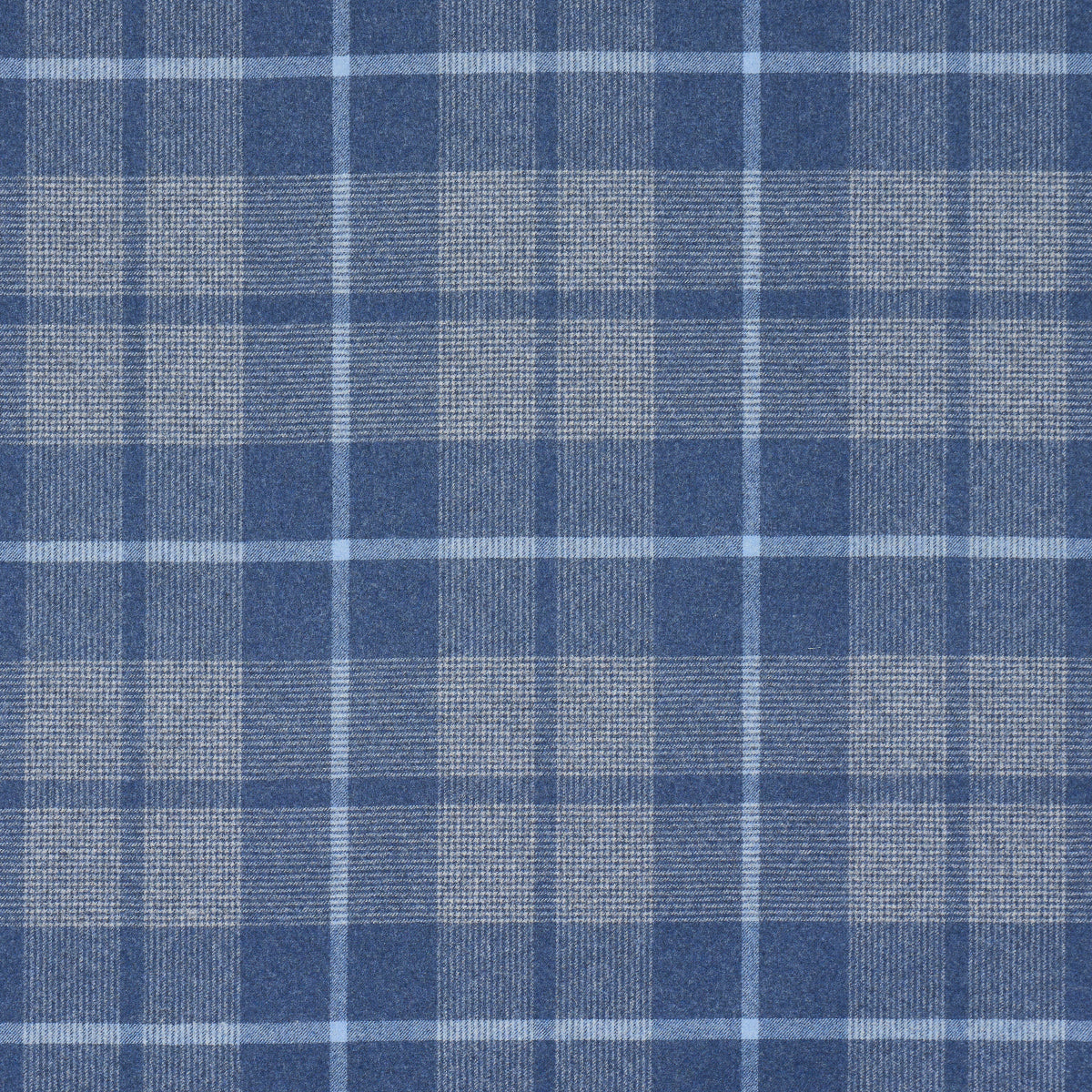 MONTANA-WOOL-PLAID-SLATE-SCHUMACHER-66668 - Schumacher Fabric