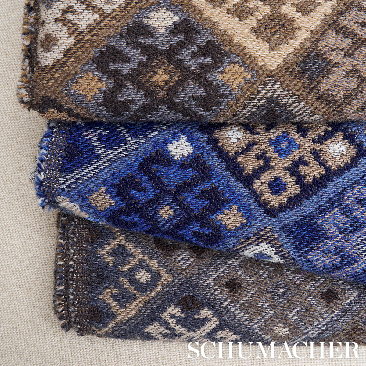 KILIM-WEAVE-BUCKSKIN-SCHUMACHER-67140 - Schumacher Fabric