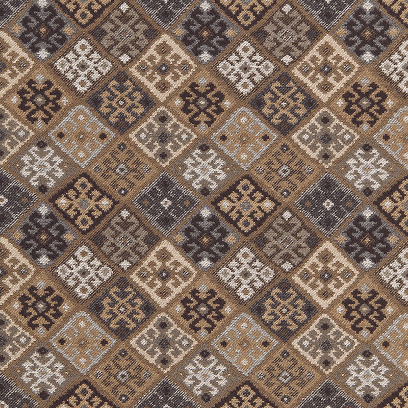 Kilim Weave - Buckskin - Schumacher 67140 Fabric - Schumacher Fabric