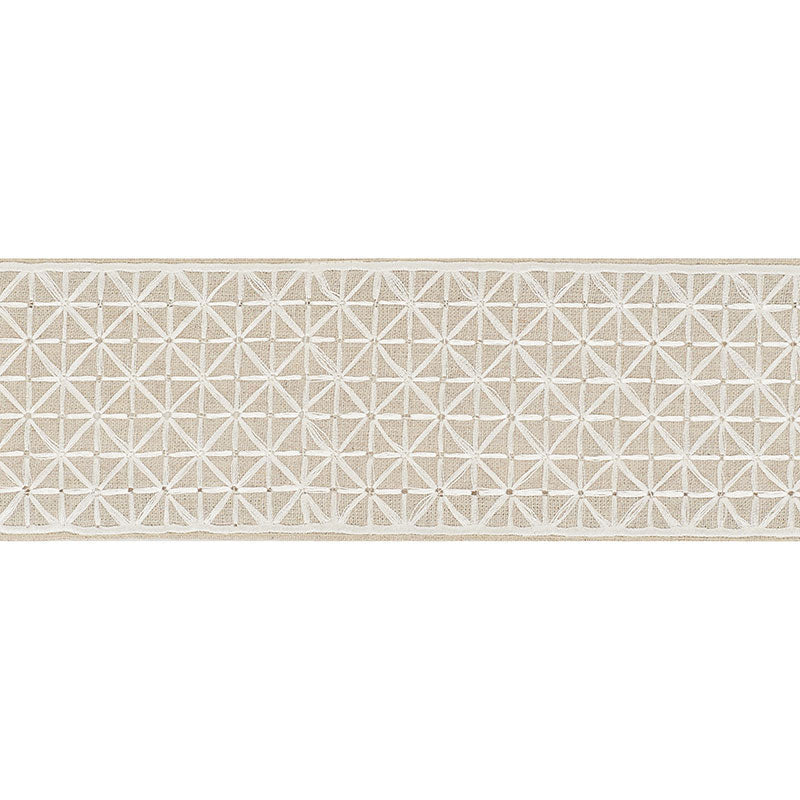 DIRECTOIRE-TAPE-IVORY-ON-NATURAL-SCHUMACHER-68645 - Schumacher Recortar