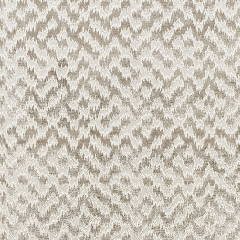Serenissimo Velvet - Fog - Schumacher 68670 Fabric - Schumacher Fabric