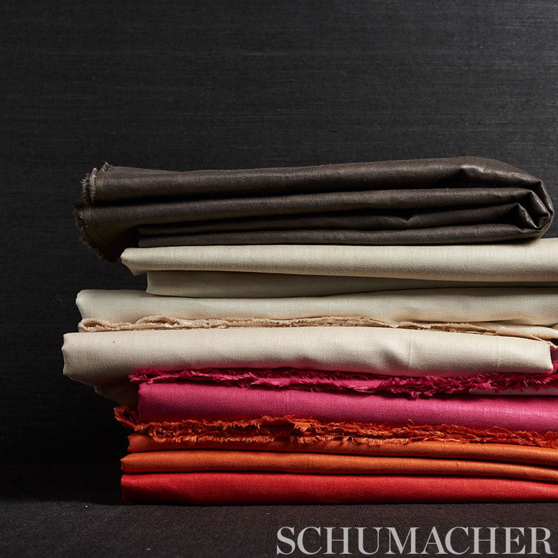 LANGE-GLAZED-LINEN-BLANC-SCHUMACHER-69330 - Schumacher Fabric