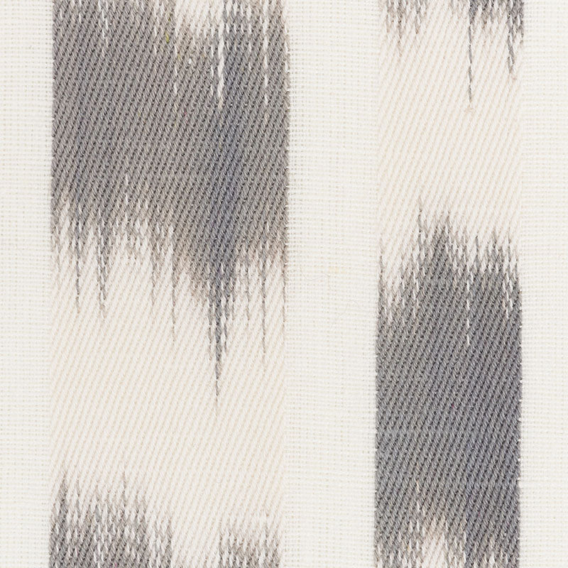 IZMIR-IKAT-STRIPE-GREY-SCHUMACHER-69473 - Schumacher Tela