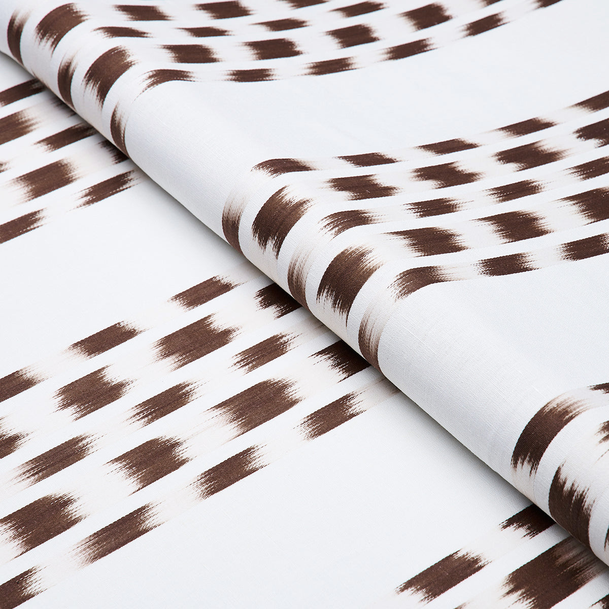 IZMIR-IKAT-STRIPE-COCOA-SCHUMACHER-69475 - Schumacher Fabric