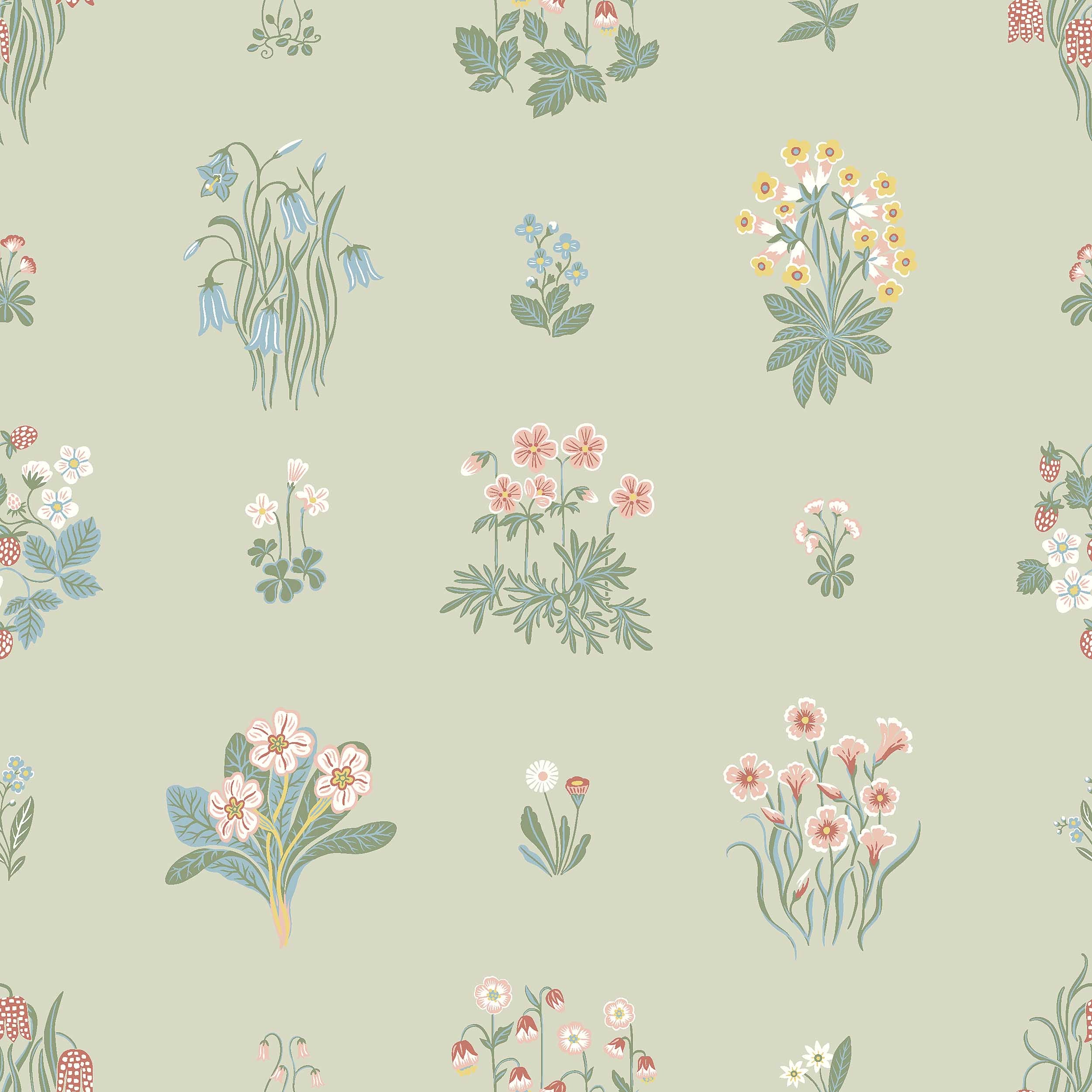 NGSFLORA-SAGE-SCHUMACHER-6950 - Schumacher Wallpaper