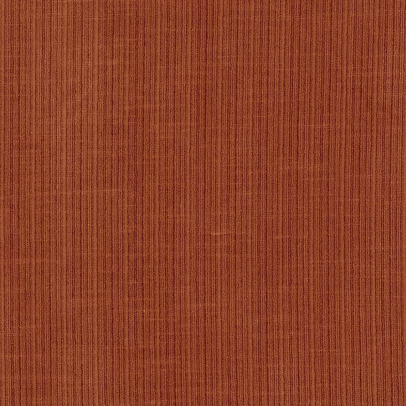 Antique Strie Velvet - Russet - Schumacher 69772 Fabric - Schumacher Fabric