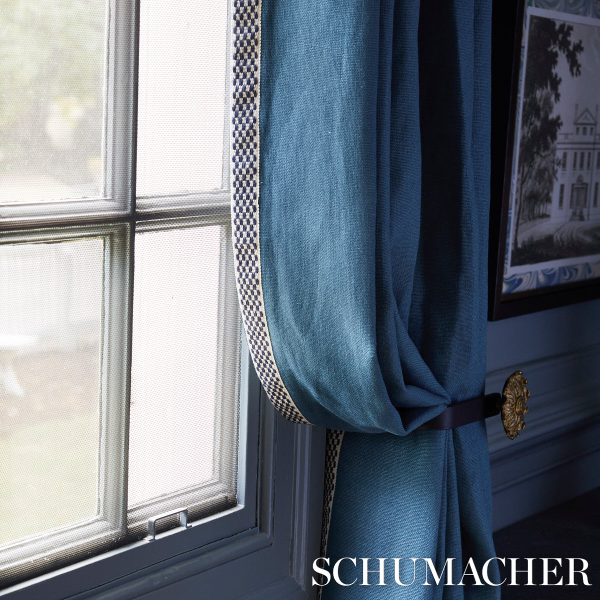 PIET-PERFORMANCE-LINEN-HARBOR-SCHUMACHER-69946 - Schumacher Fabric