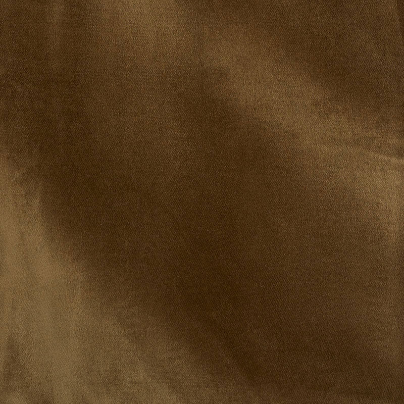 Rocky Performance Velvet - Walnut - Schumacher 70464 Fabric - Schumacher Fabric