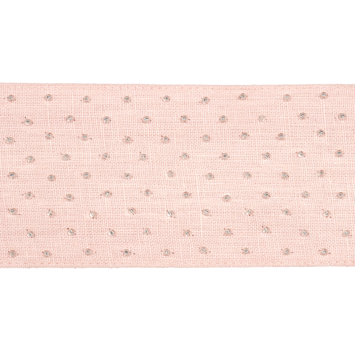 NORTHERN-LIGHTS-BEADED-TAPE-BLUSH-SCHUMACHER-70624 - Schumacher Trim