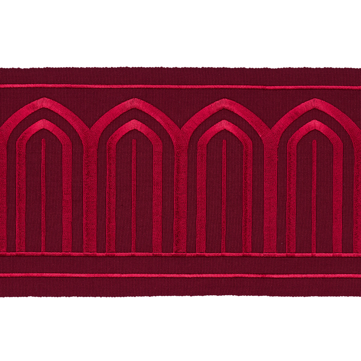 ARCHES-EMBROIDERED-TAPE-WIDE-RED-SCHUMACHER-70778