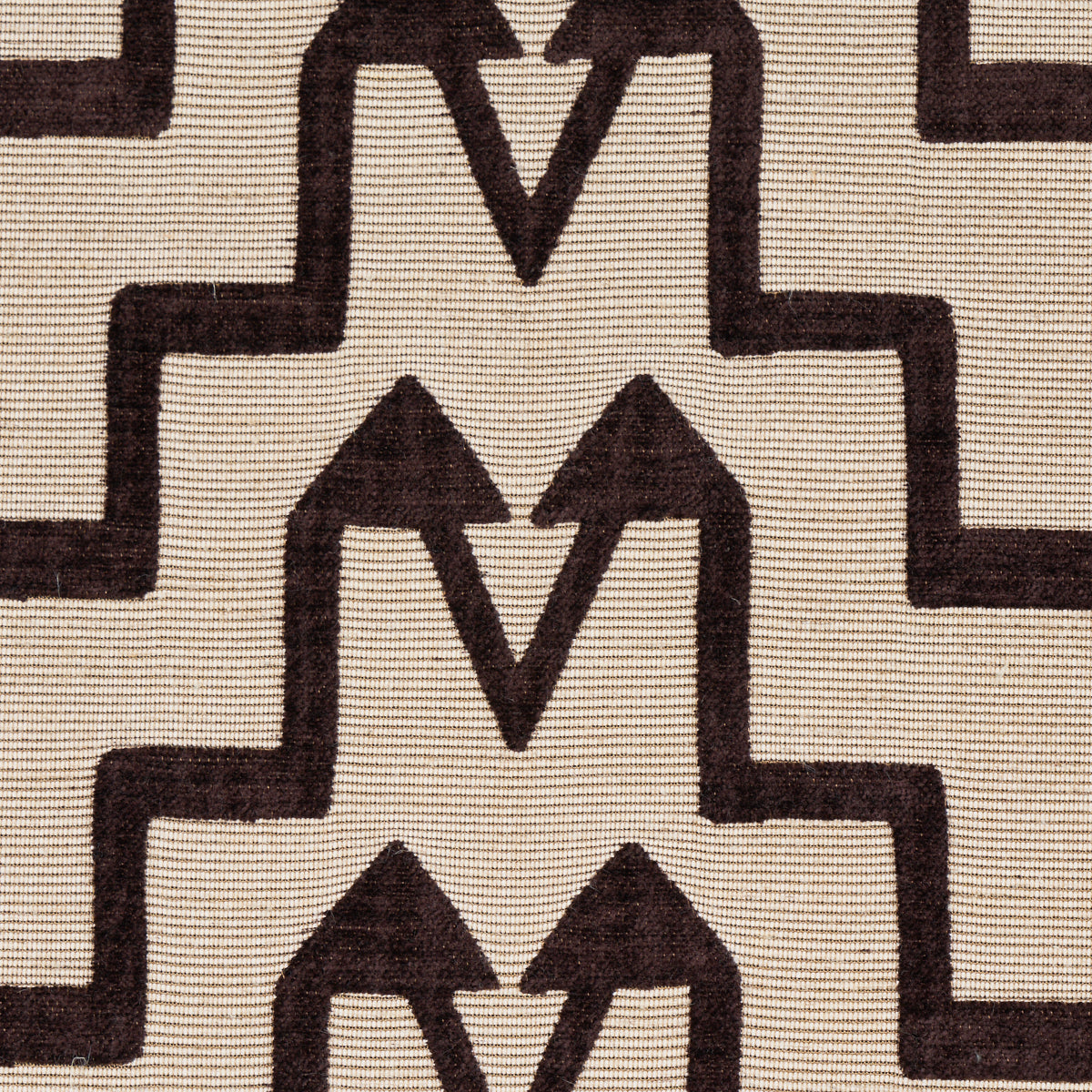 TURKISH-STEP-BROWN-SCHUMACHER-71244 - Schumacher Fabric