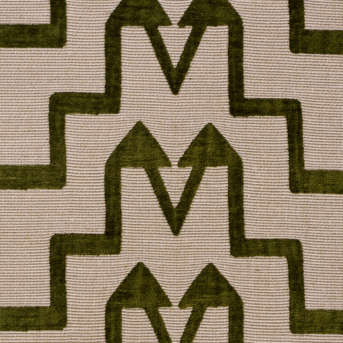 TURKISH-STEP-OLIVE-SCHUMACHER-71246 - Schumacher Fabric