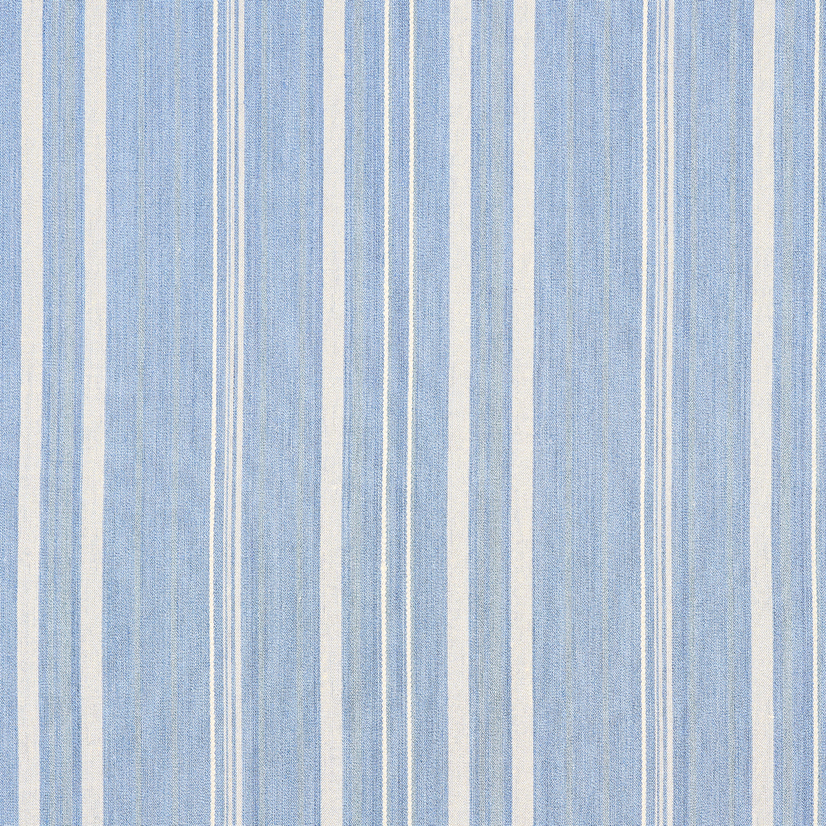 CAJAMARCA-STRIPE-CHAMBRAY-SCHUMACHER-71883 - Schumacher Fabric