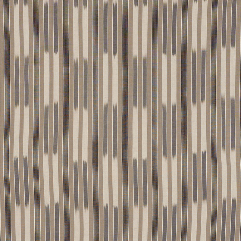 Cusco Ikat - Charcoal - Schumacher 71971 -Fabric - Schumacher Fabric