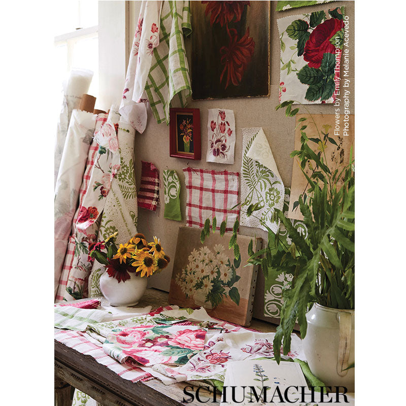 MARIGA-ROSE-SCHUMACHER-72060 - Schumacher Fabric