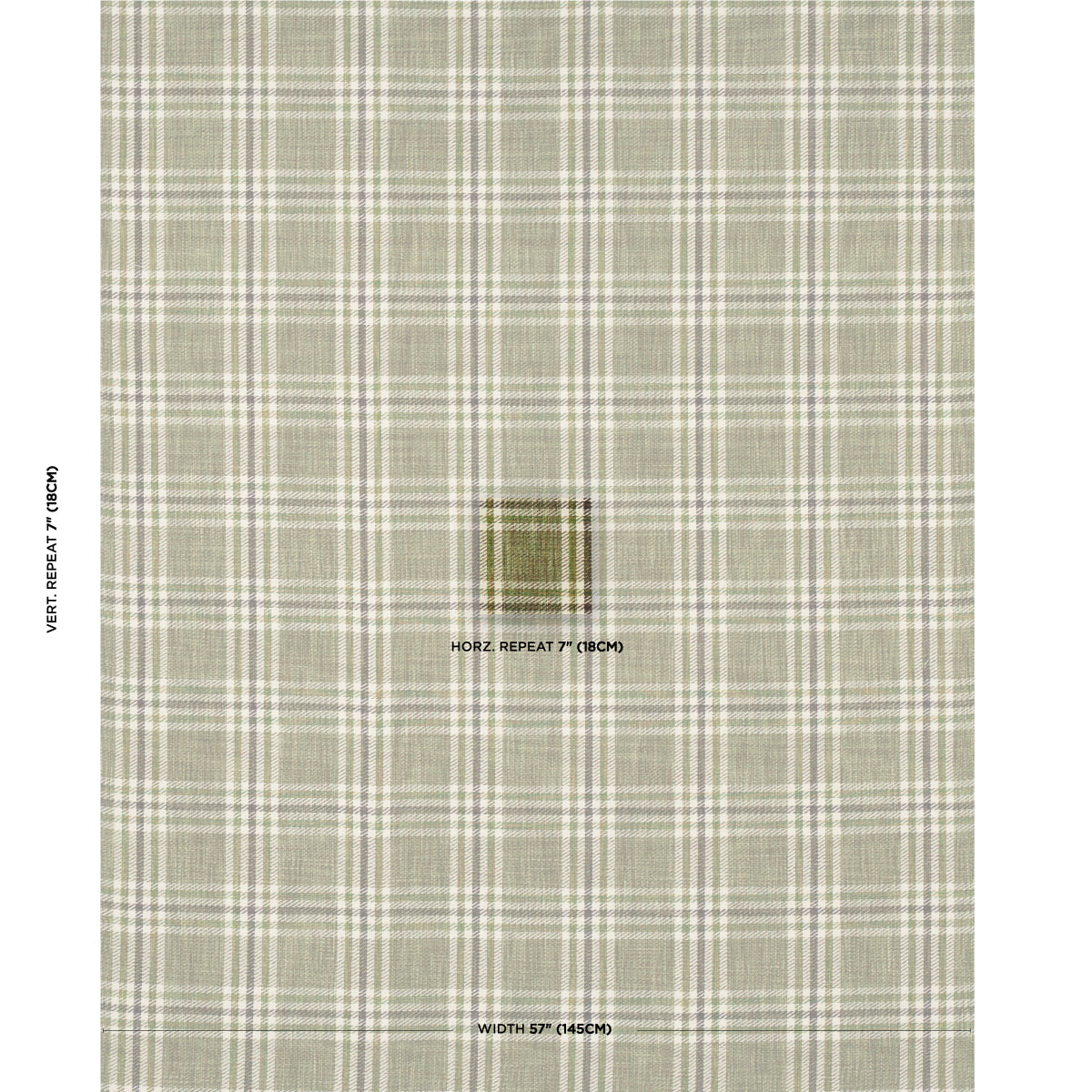MARIGA-GREEN-SCHUMACHER-72063 - Schumacher Fabric