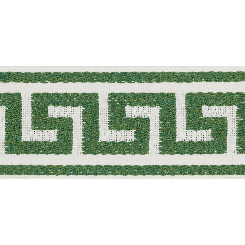 GANTON-TAPE-INDOOR-OUTDOOR-GREEN-SCHUMACHER-72393 - Schumacher Trim