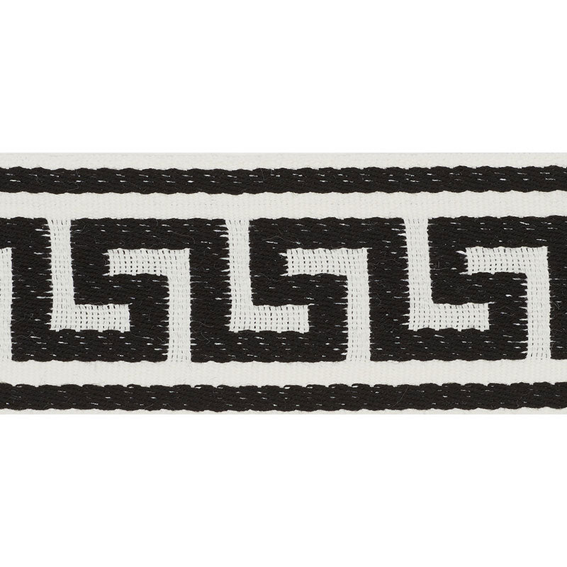 GANTON-TAPE-INDOOR-OUTDOOR-BLACK-SCHUMACHER-72395 - Schumacher Trim